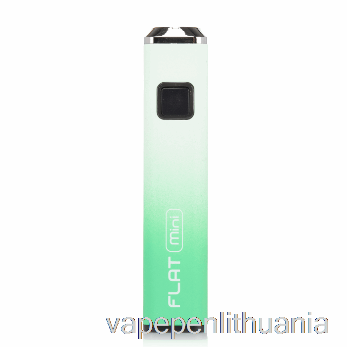 Yocan Flat Mini 400mah Baterija žalias Baltas Vape Skystis